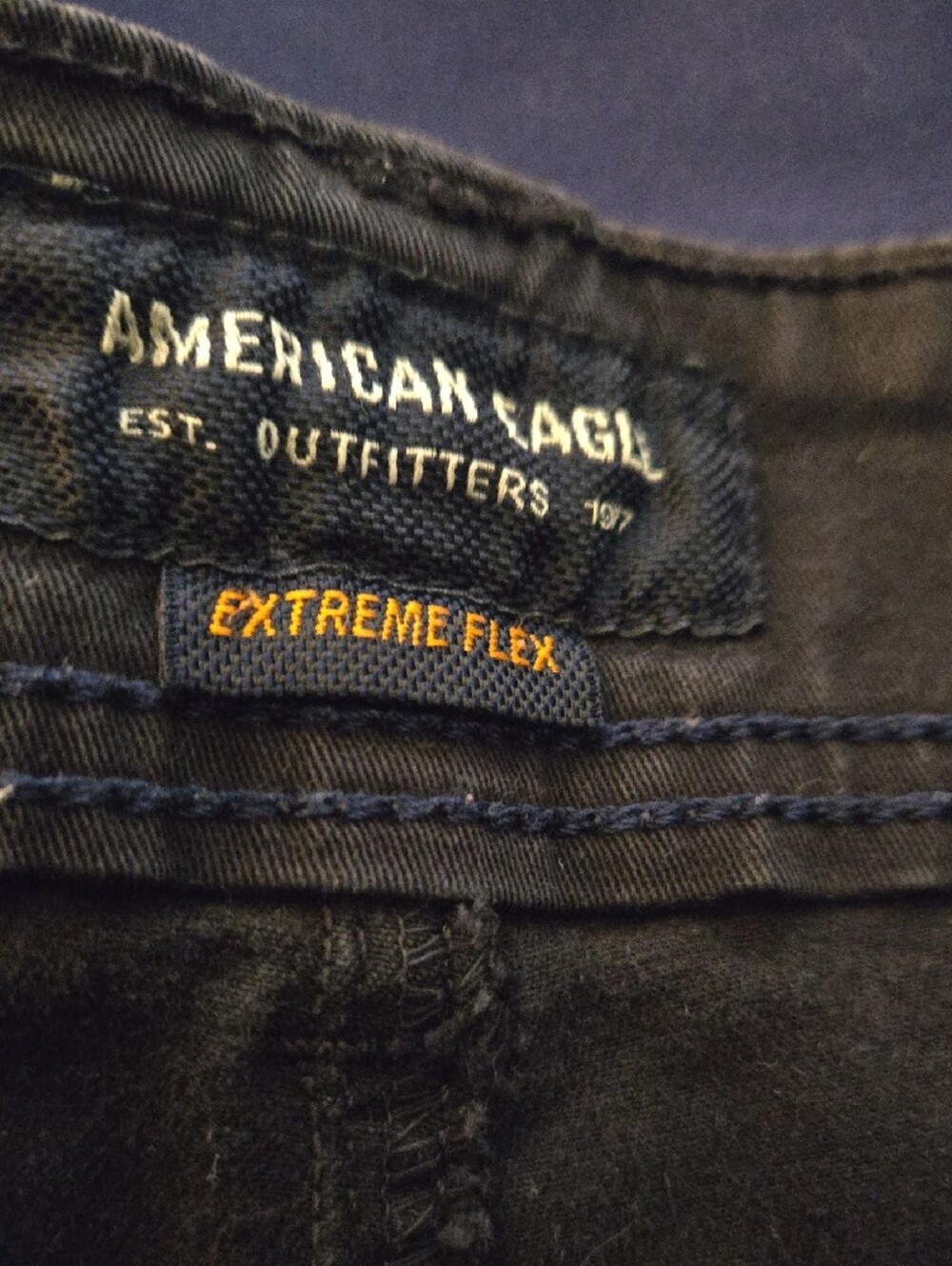 American Eagle Outfitters Men's Cargo Shorts in BLACK - Picture 2 of 6